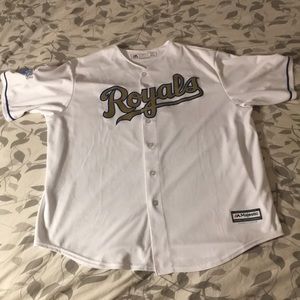 Cain K.C. Royals 2015 World Series Majestic Jersey